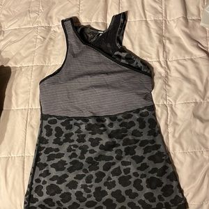 Lululemon leopard bra and tank set